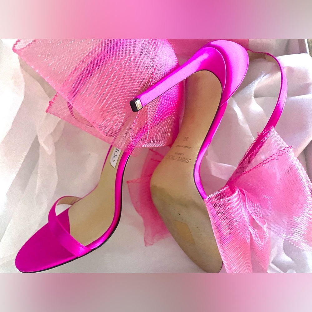 Jimmy choo bow sandal